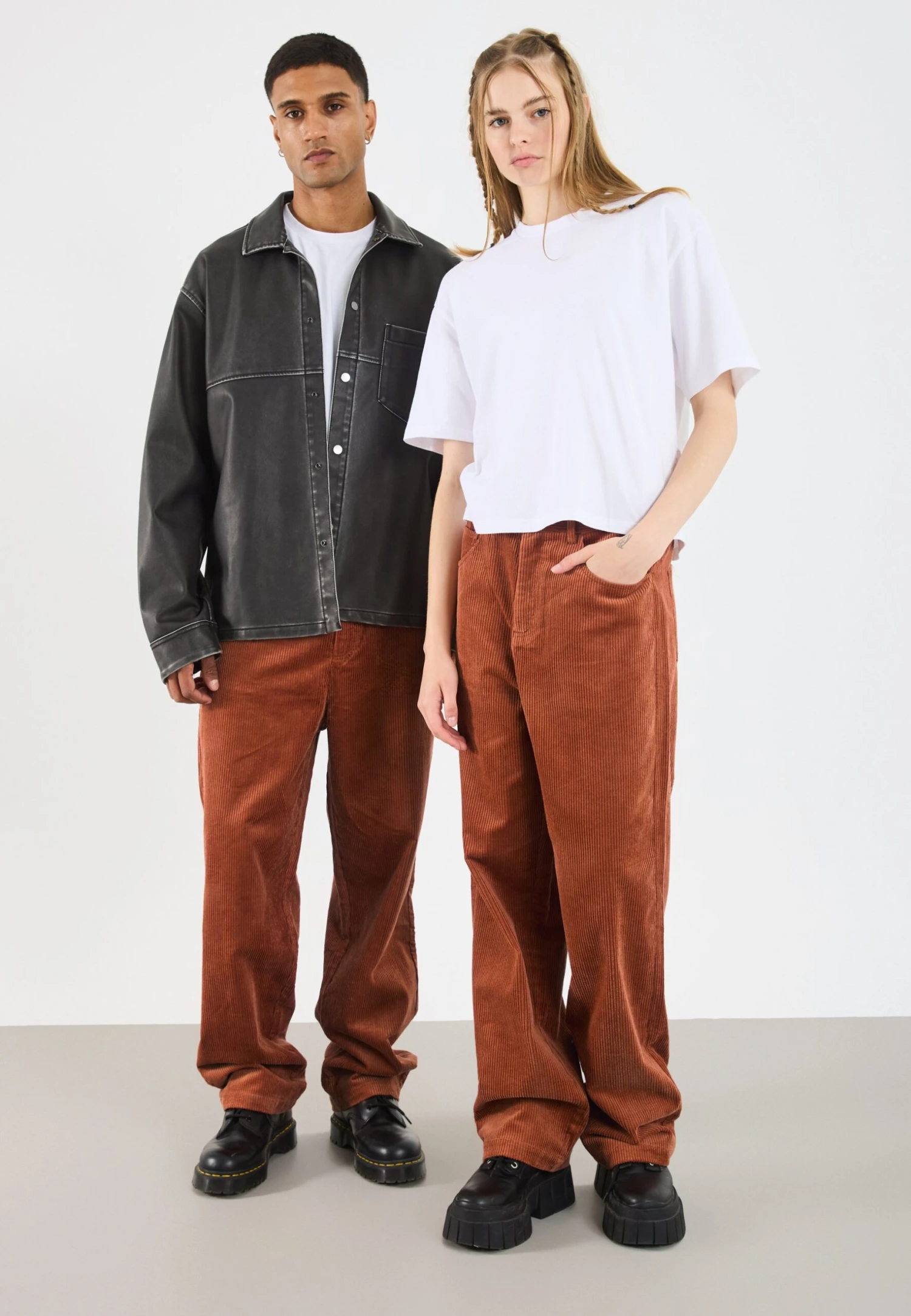 YOURTURN UNISEX - Trousers - Rust 6 YOURTURN UNISEX - Trousers - Rust - Image 4