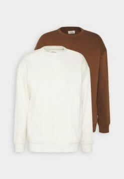 YOURTURN Unisex 2 Pack - Sweatshirt - Dark Brown/Off-White 12 YOURTURN Unisex 2 Pack - Sweatshirt - Dark Brown/Off-White -Yourturn Shop db8e5dd458f4415695ecd8f474fd5ba3
