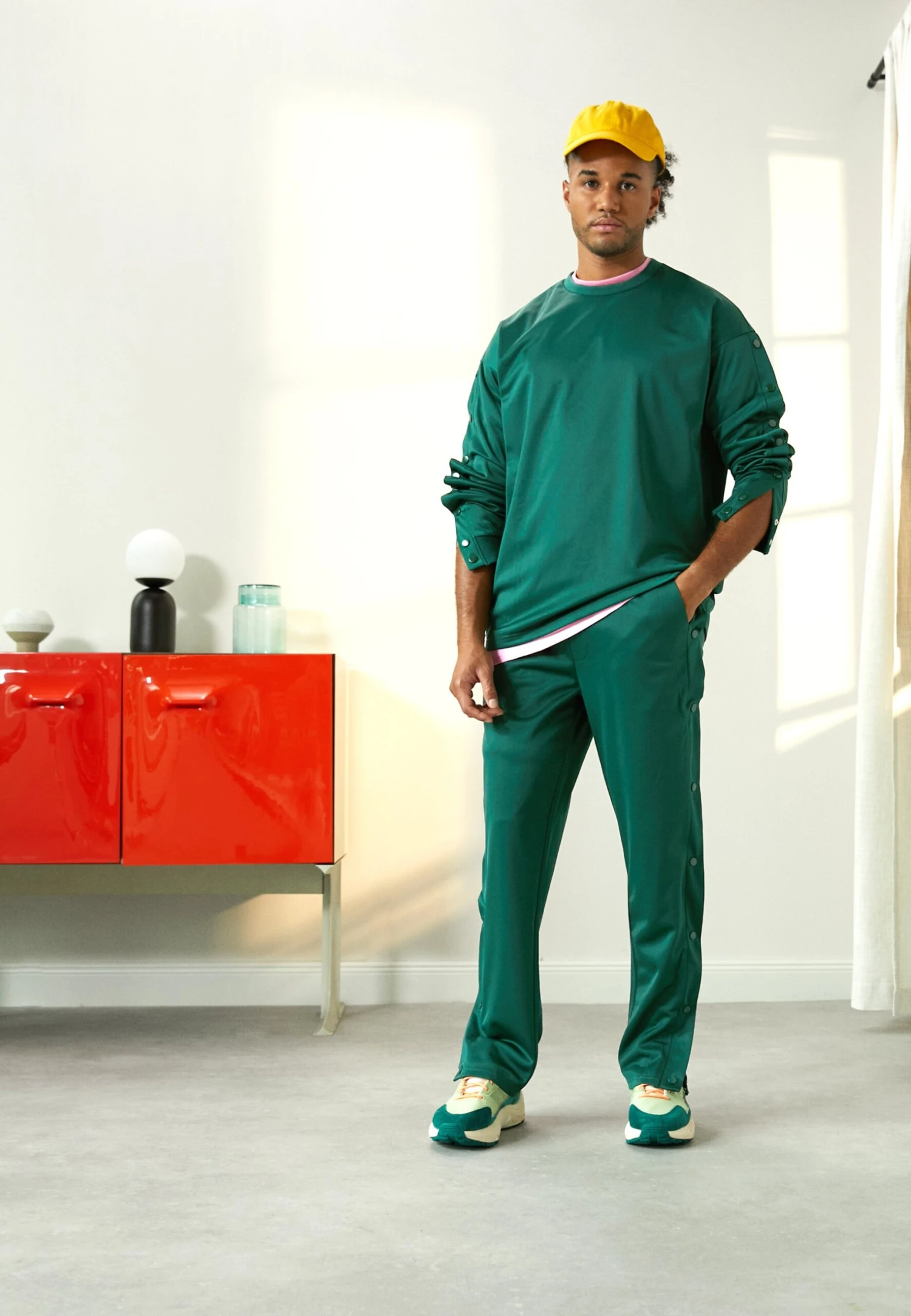 YOURTURN Tracksuit Bottoms - Dark Green 4 YOURTURN Tracksuit Bottoms - Dark Green - Image 2