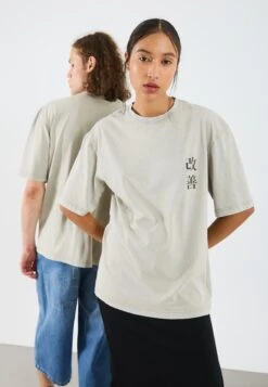 YOURTURN 2 PACK UNISEX - Print T-shirt - Black / Khaki Washed -Yourturn Shop e03d4f4f1ef14be5809f116ad5237544