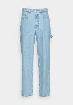YOURTURN Unisex - Relaxed Fit Jeans - Light Blue Denim -Yourturn Shop e1ebbba1029f45ae8ba0683485df5cac