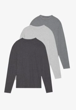 YOURTURN UNISEX 3 PACK - Long Sleeved Top - White/black/dark Grey 25 YOURTURN UNISEX 3 PACK - Long Sleeved Top - White/black/dark Grey -Yourturn Shop e27730af07914367bd6825b373adb3ed