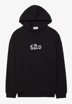 YOURTURN UNISEX - Hoodie - Black/white -Yourturn Shop e2a26816b2384b7fa3dd1a6a606f6f5d