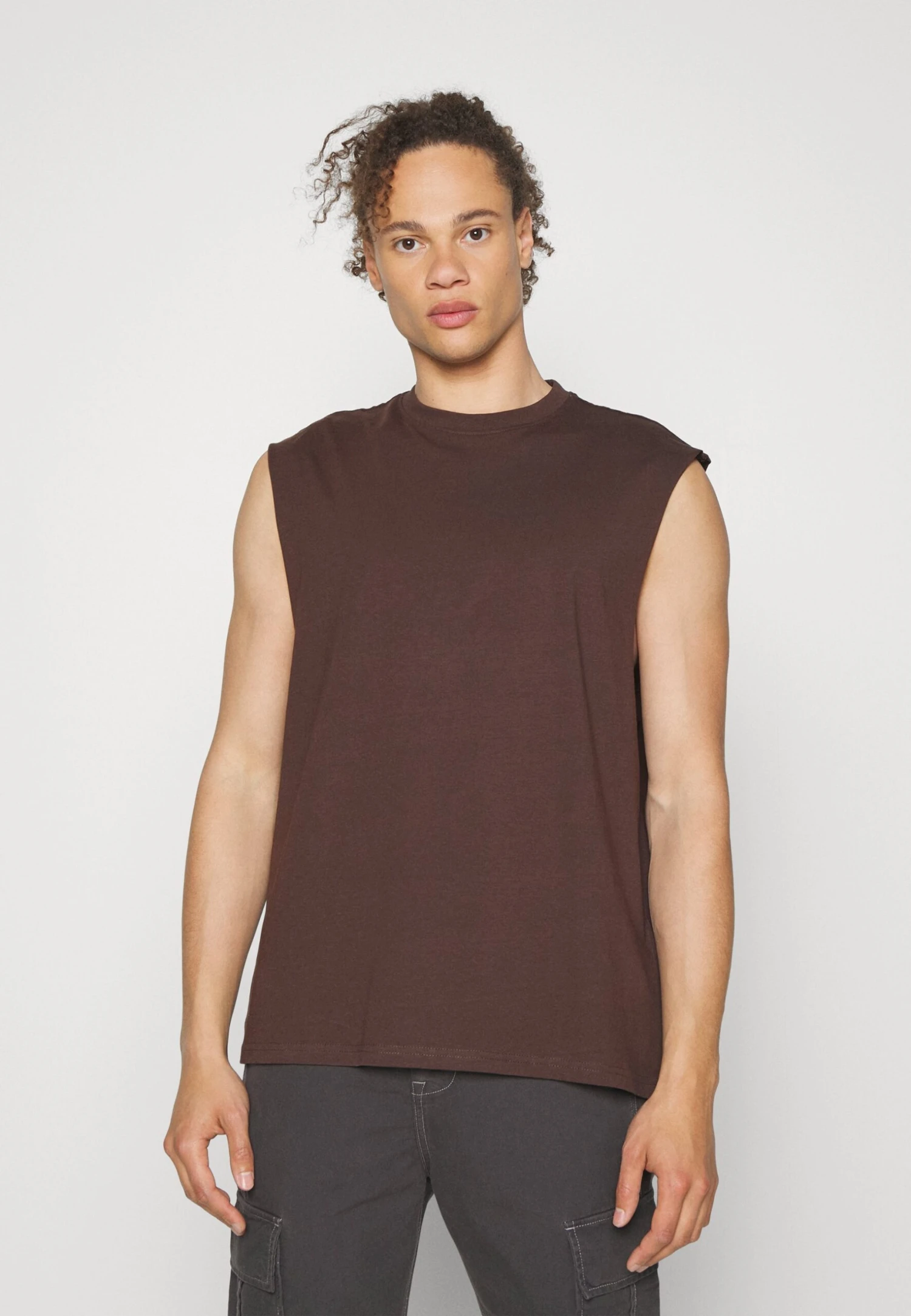 YOURTURN Unisex 2 Pack - Top - Light Grey/Brown 5 YOURTURN Unisex 2 Pack - Top - Light Grey/Brown - Image 3