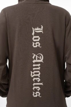 YOURTURN UNISEX - Zip-up Sweatshirt - Brown -Yourturn Shop e43f284b13d44adf93cd9b5e5d72941a