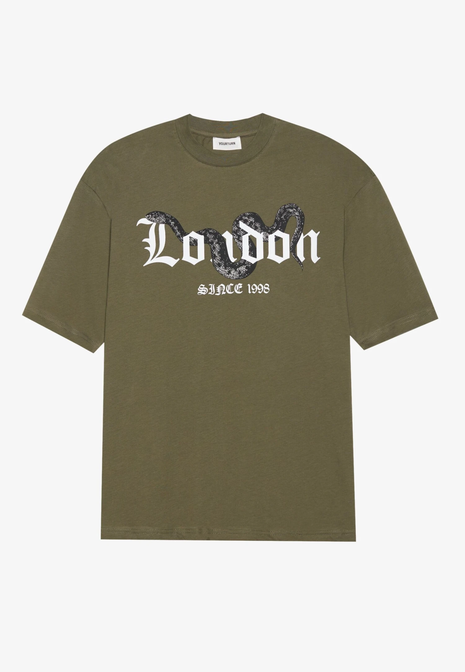 YOURTURN UNISEX - Print T-shirt - Grape Leaf 8 YOURTURN UNISEX - Print T-shirt - Grape Leaf - Image 6