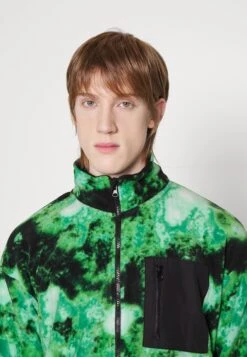 YOURTURN Unisex - Fleece Jacket - Green -Yourturn Shop e938ef5e056d46d39ee7d08e8e034064