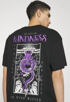 YOURTURN Dragon Graphic TeeUnisex - Print T-Shirt - Black 11 YOURTURN Dragon Graphic TeeUnisex - Print T-Shirt - Black -Yourturn Shop e95af8e6e24d4c348b5ec6e7778186a0