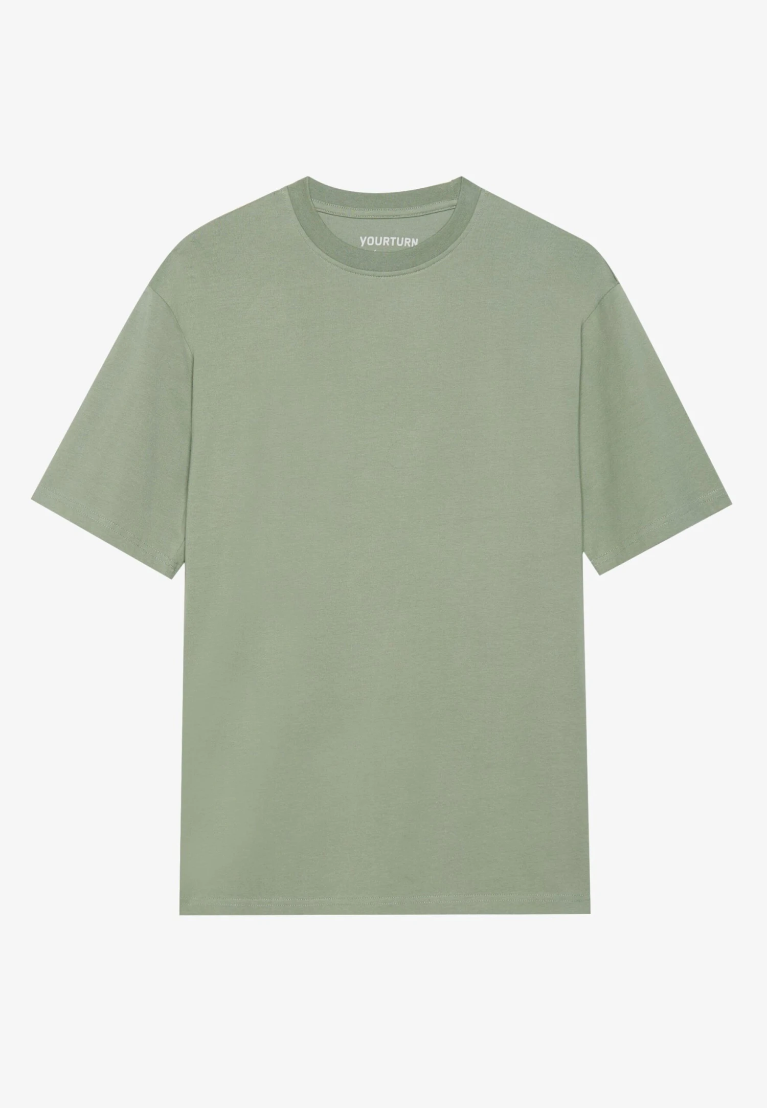 YOURTURN UNISEX 2 PACK - Basic T-shirt - Oatmeal/sea Spray 9 YOURTURN UNISEX 2 PACK - Basic T-shirt - Oatmeal/sea Spray - Image 7