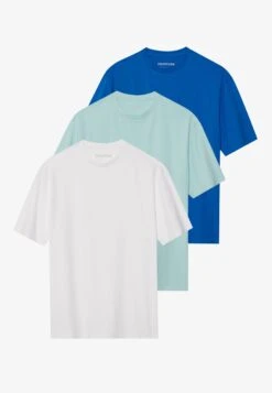 YOURTURN UNISEX 3 PACK BASIC OVERSIZED T-SHIRT - Basic T-shirt - Royal Blue/white/light Blue 27 YOURTURN UNISEX 3 PACK BASIC OVERSIZED T-SHIRT - Basic T-shirt - Royal Blue/white/light Blue -Yourturn Shop eb564066e7c84afc8f94ef34684ccc66