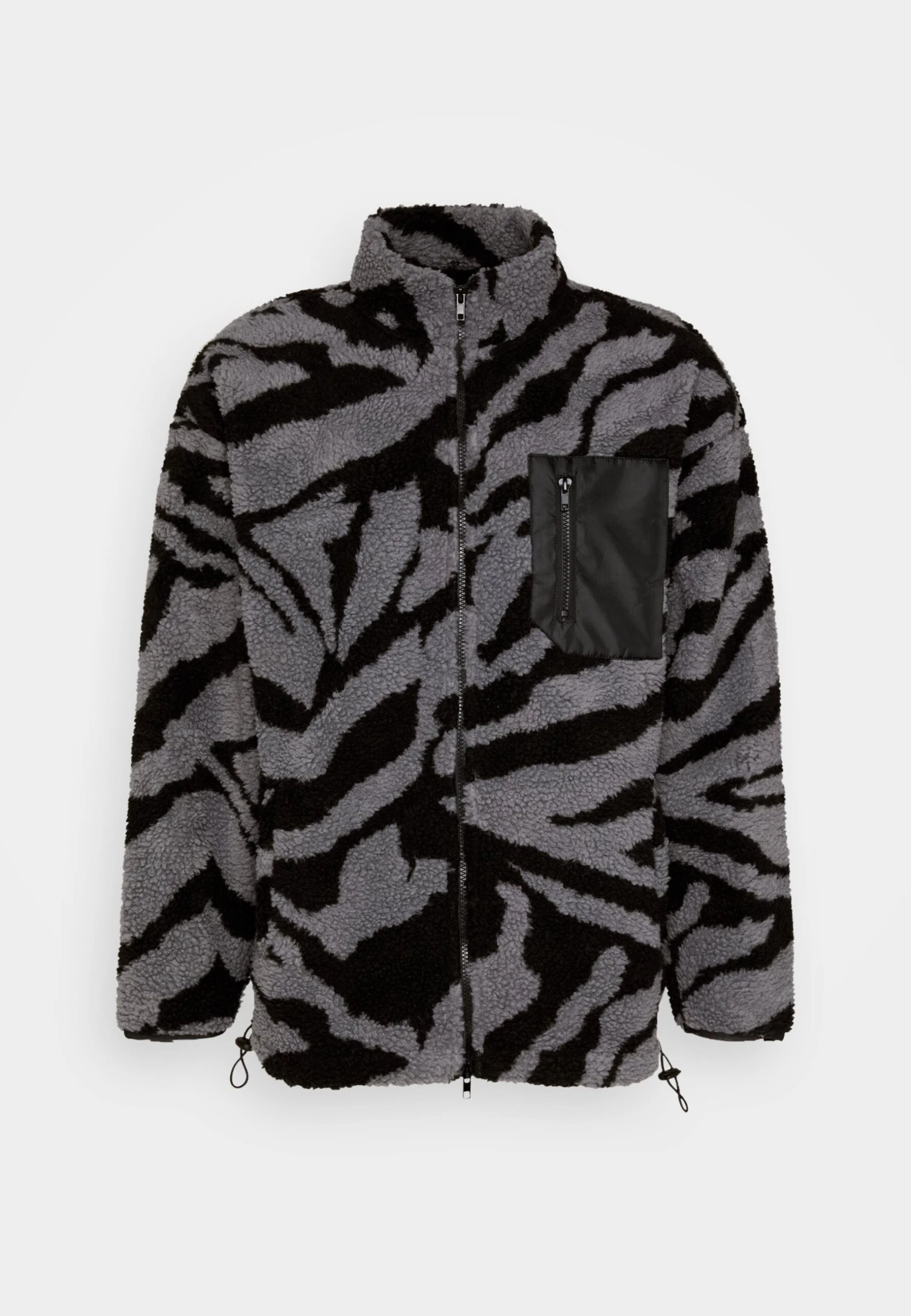 YOURTURN Unisex - Fleece Jacket - Grey 7 YOURTURN Unisex - Fleece Jacket - Grey - Image 5