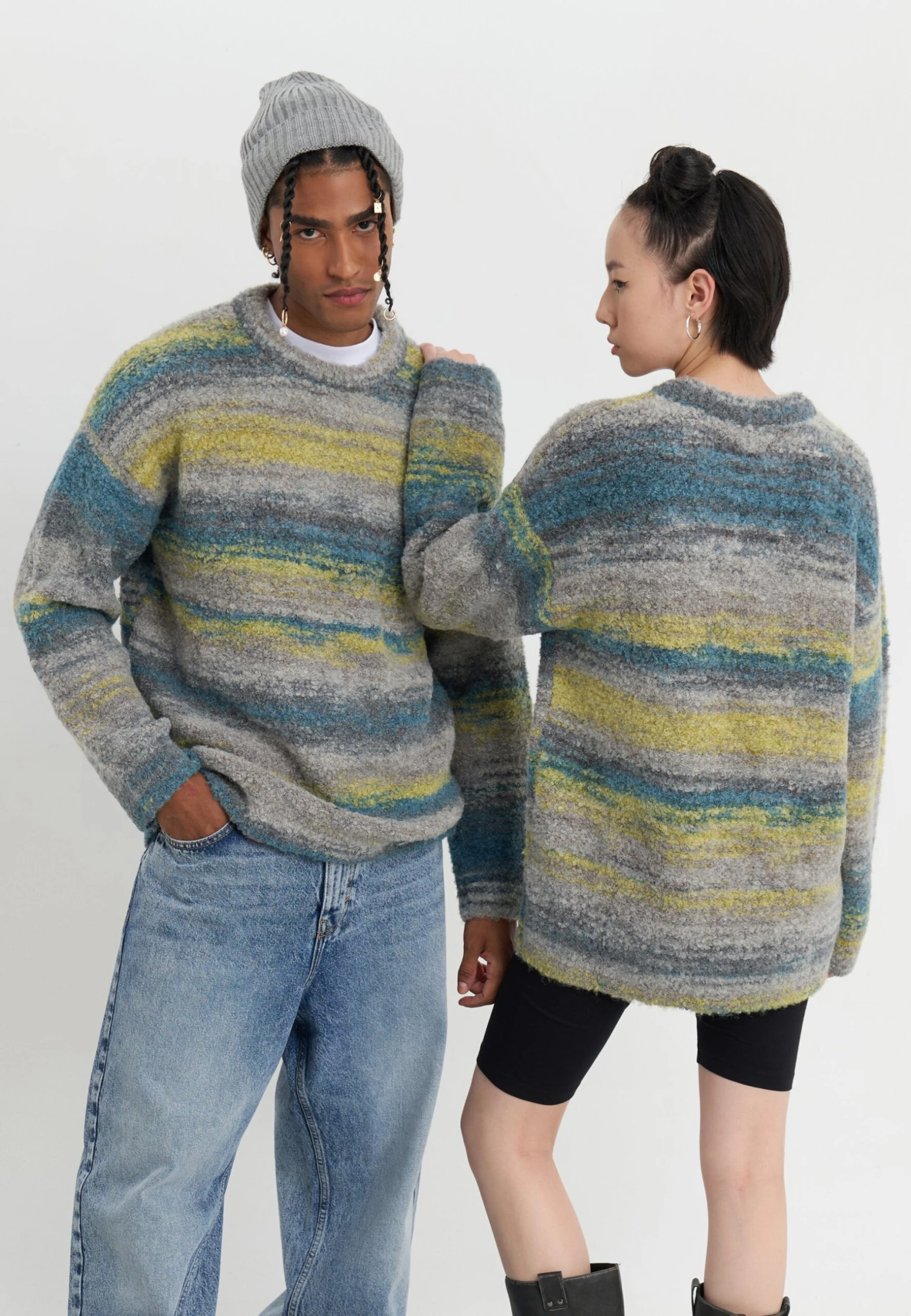 YOURTURN UNISEX - Jumper - Multi-coloured 3 YOURTURN UNISEX - Jumper - Multi-coloured