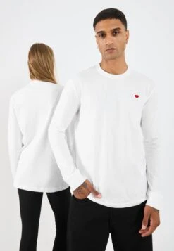 YOURTURN UNISEX PACK - Long Sleeved Top - True Black /bright White