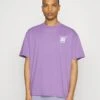 YOURTURN Unisex - Print T-Shirt - Lilac 1 YOURTURN Unisex - Print T-Shirt - Lilac -Yourturn Shop f5b6728bc4e24fc58e897a36b655c67f
