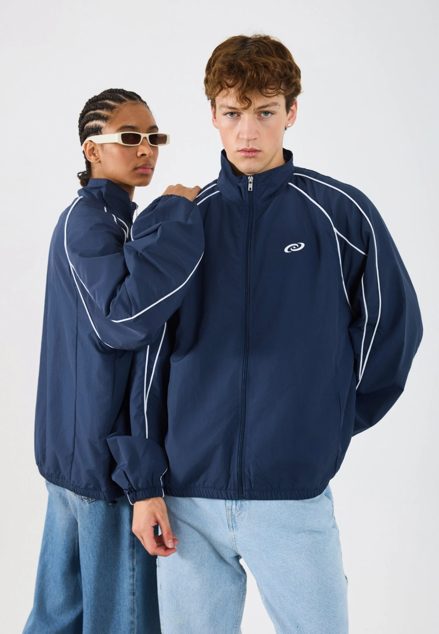 YOURTURN UNISEX - Light Jacket - Dark Blue 3 YOURTURN UNISEX - Light Jacket - Dark Blue