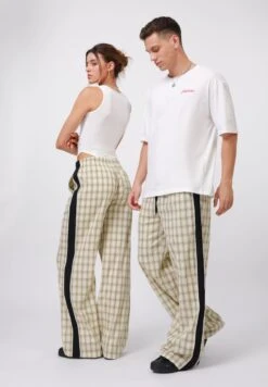 YOURTURN UNISEX - Trousers - Khaki/black 10 YOURTURN UNISEX - Trousers - Khaki/black -Yourturn Shop f7de656984224eaabf8ab17a560d6041