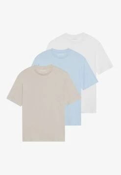 YOURTURN UNISEX 3 PACK BASIC OVERSIZED T-SHIRT - Basic T-shirt - Dark Blue/light Blue/bordeaux 32 YOURTURN UNISEX 3 PACK BASIC OVERSIZED T-SHIRT - Basic T-shirt - Dark Blue/light Blue/bordeaux -Yourturn Shop f8e5f2eddc714cf59d2414e62d5acbe2