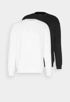 YOURTURN Unisex 2 Pack - Sweatshirt - Black/White -Yourturn Shop f913352c0965480bb1148d439104cbd0