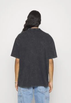 YOURTURN Unisex - Print T-Shirt - Mottled Black -Yourturn Shop f9e8a592305d461e831aa78ad2dcf9d4