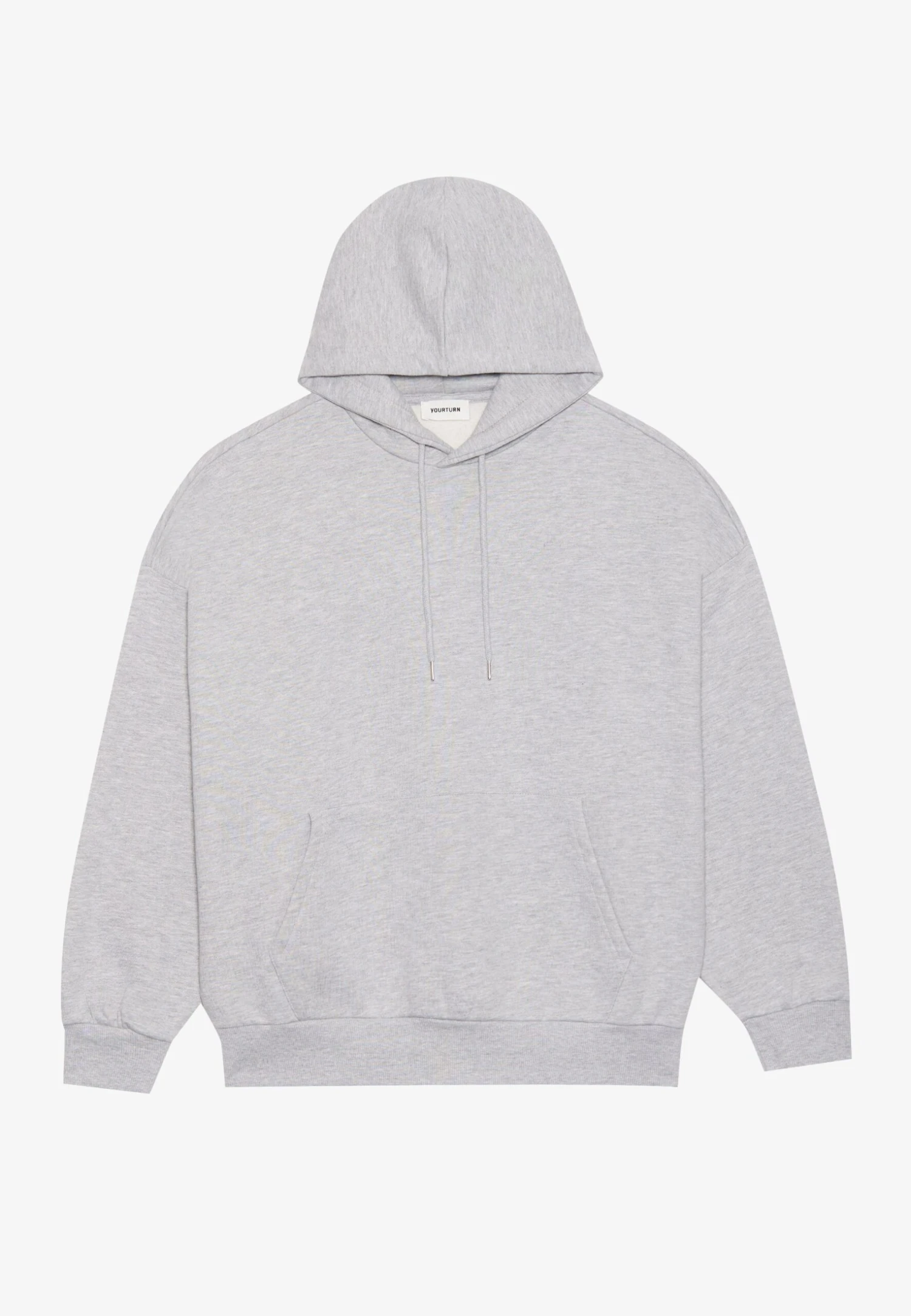 YOURTURN OVERSIZE BASIC HOODIE UNISEX - Hoodie - True Black 10 YOURTURN OVERSIZE BASIC HOODIE UNISEX - Hoodie - True Black - Image 8