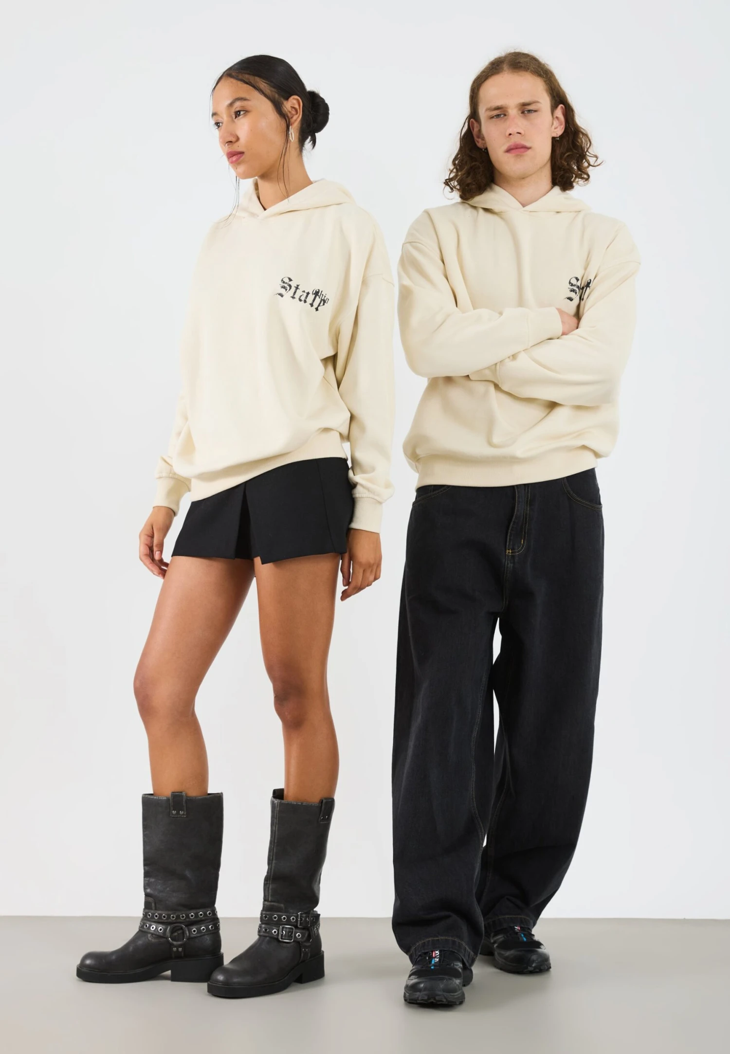 YOURTURN UNISEX - Hoodie - Sand 5 YOURTURN UNISEX - Hoodie - Sand - Image 3