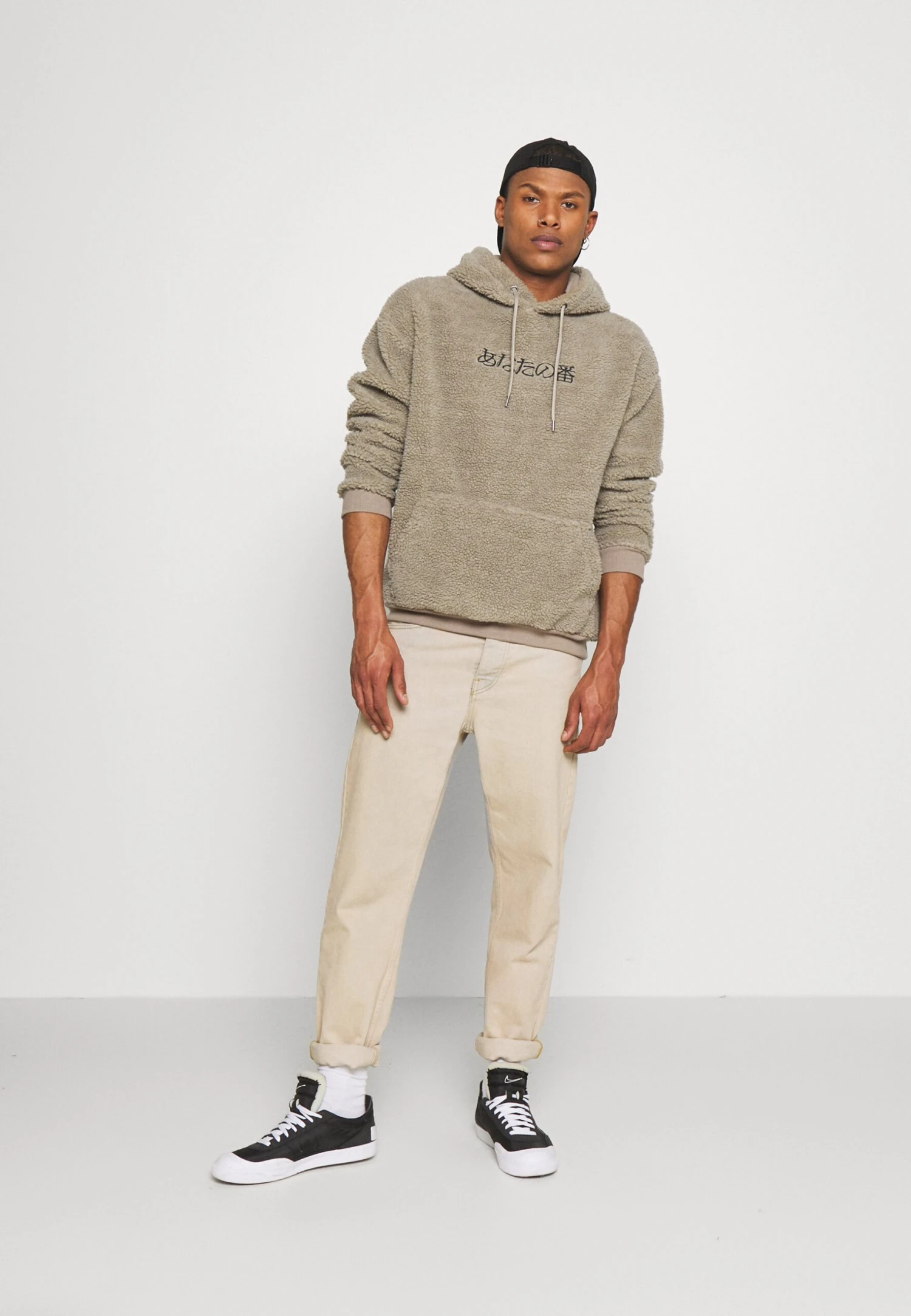 YOURTURN Unisex - Hoodie - Stone 4 YOURTURN Unisex - Hoodie - Stone - Image 2