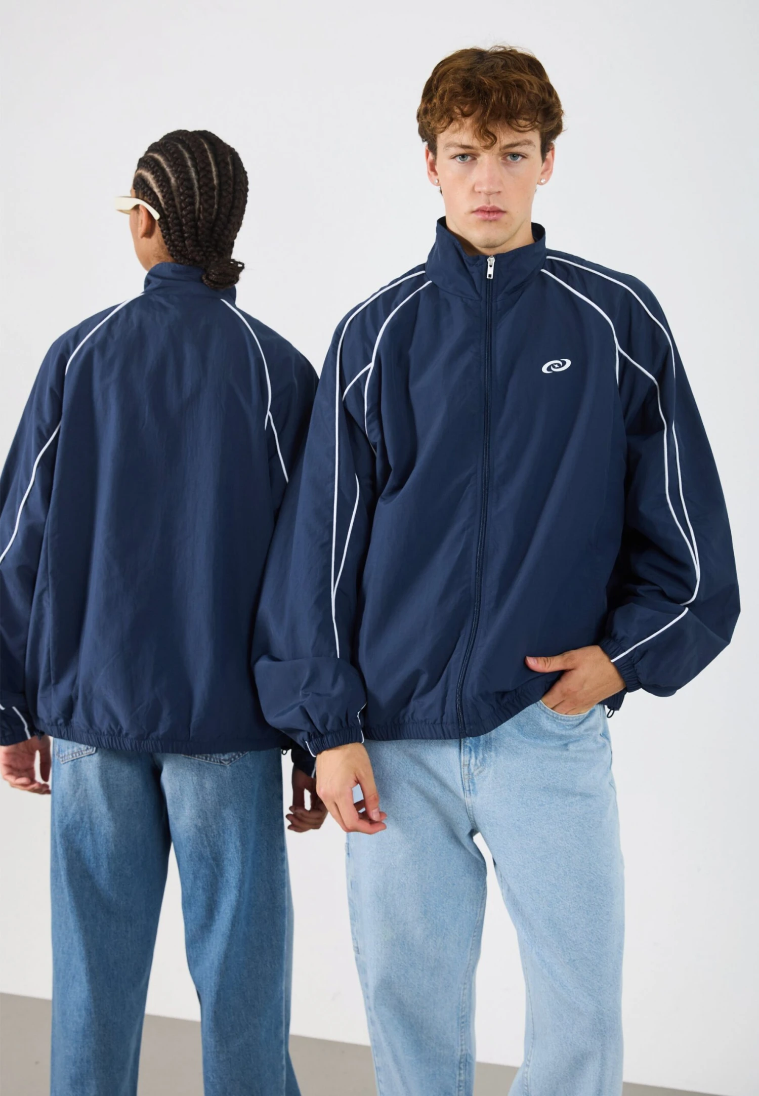 YOURTURN UNISEX - Light Jacket - Dark Blue 5 YOURTURN UNISEX - Light Jacket - Dark Blue - Image 3